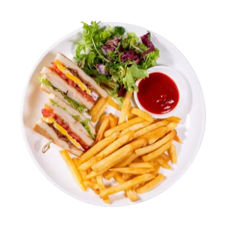Lunch Menu 9 Monterey Club Sandwich