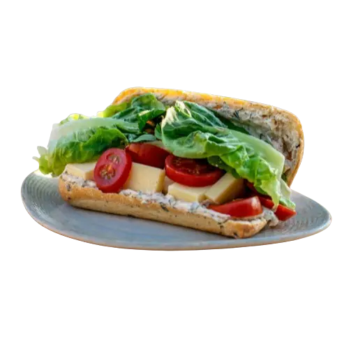 Lunch Menu 14 Fresh Veggie Sandwich