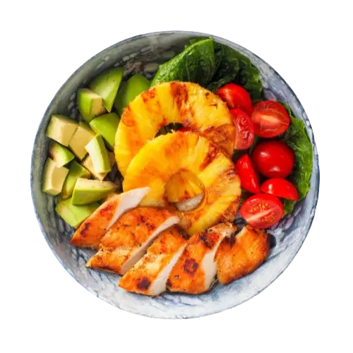 Lunch Menu 24 Chicken Avocado Chop Salad