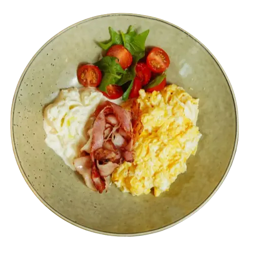 Kids Menu 5 Junior Bacon & Egg