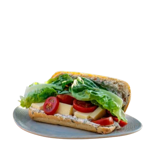 Gluten-Free Menu 12 Fresh Veggie Sandwich