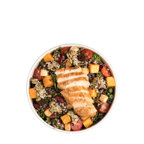 Gluten-Free Menu 17 Pesto Chicken Grain Bowl